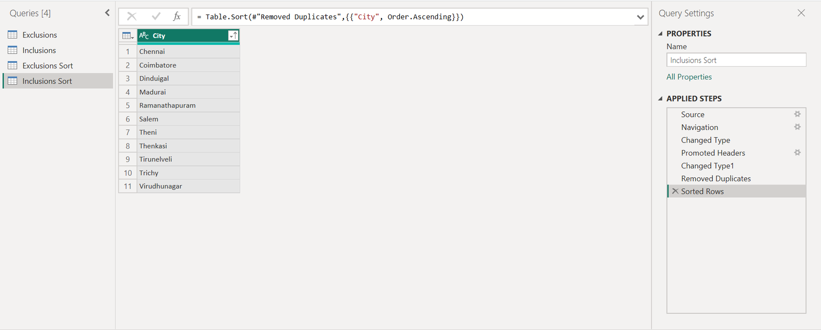 How to Custom Sort Text Column – Data Narrates
