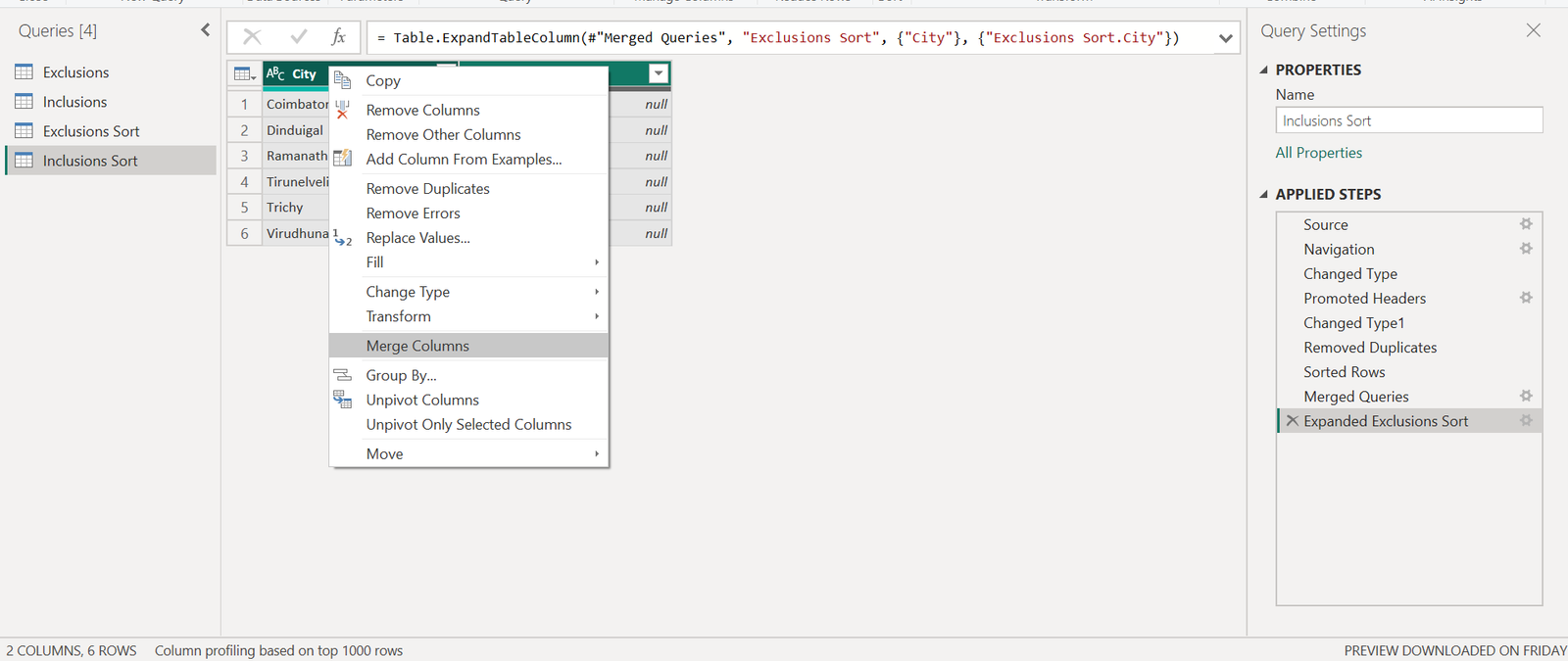 How to Custom Sort Text Column – Data Narrates