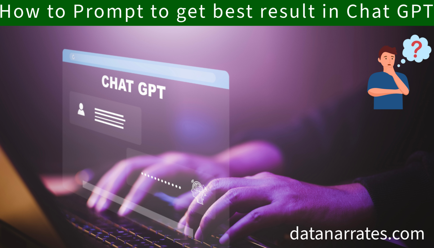 How to prompt in Chat GPT